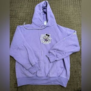 Women’s XS Disneyland resort hoodie purple 100 year celebration!